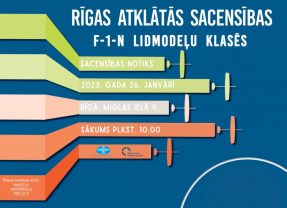 Rīgas atklātās sacensības F-1-N lidmodeļu klasēs