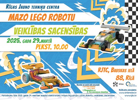 Mazo Lego Robotu veiklības sacensības